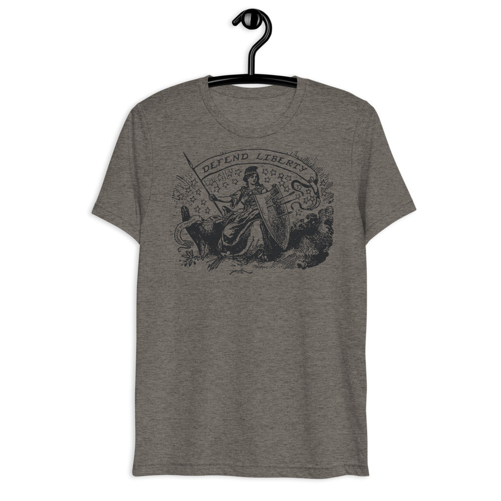 Defend Liberty Libertas Unisex Tri-Blend Track Shirt