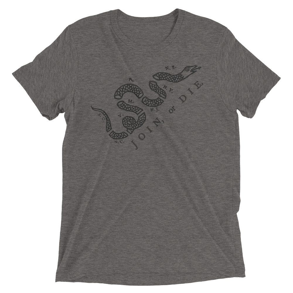 Join, or Die Tri-blend Graphic T-Shirt