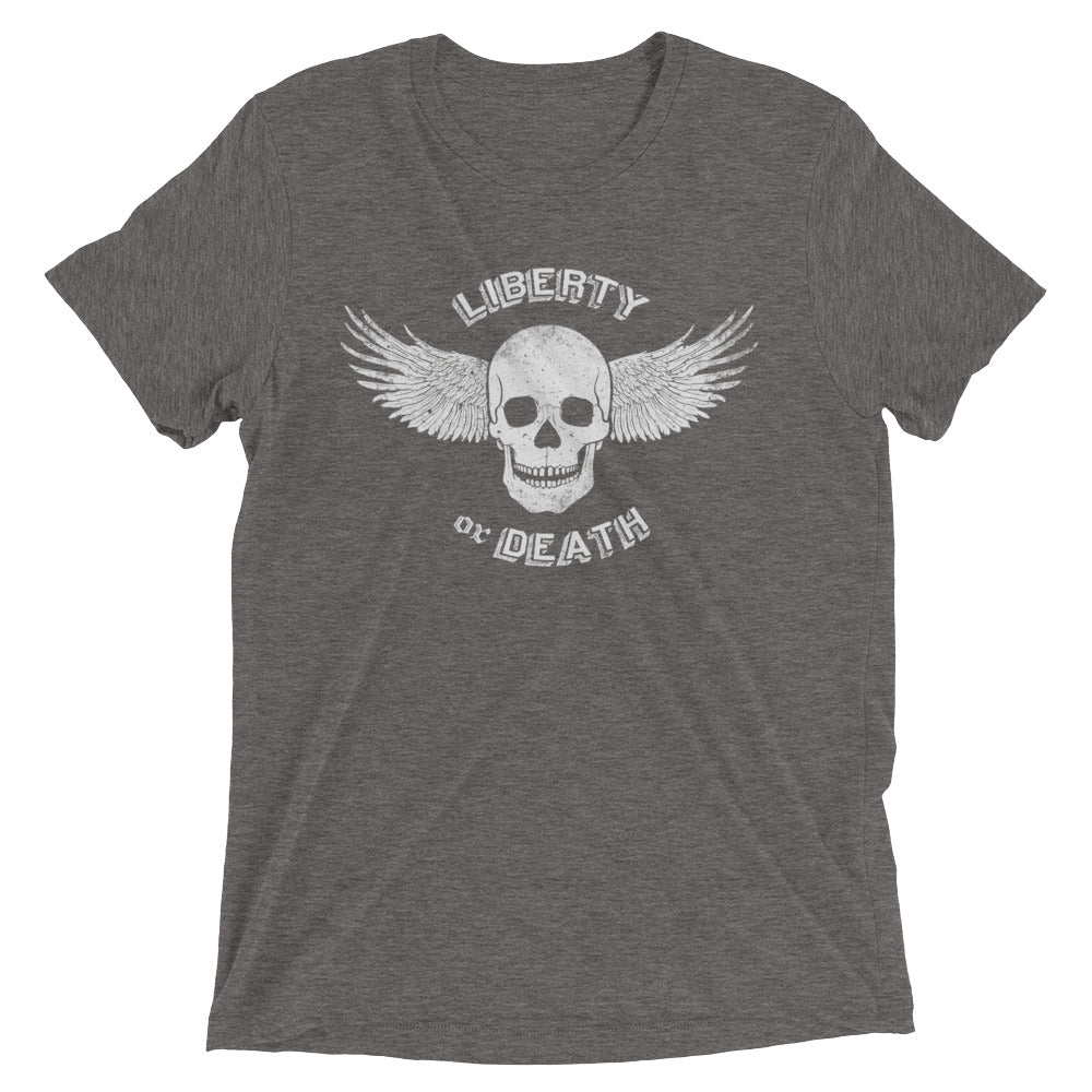Liberty or Death Triblend Graphic T-Shirt