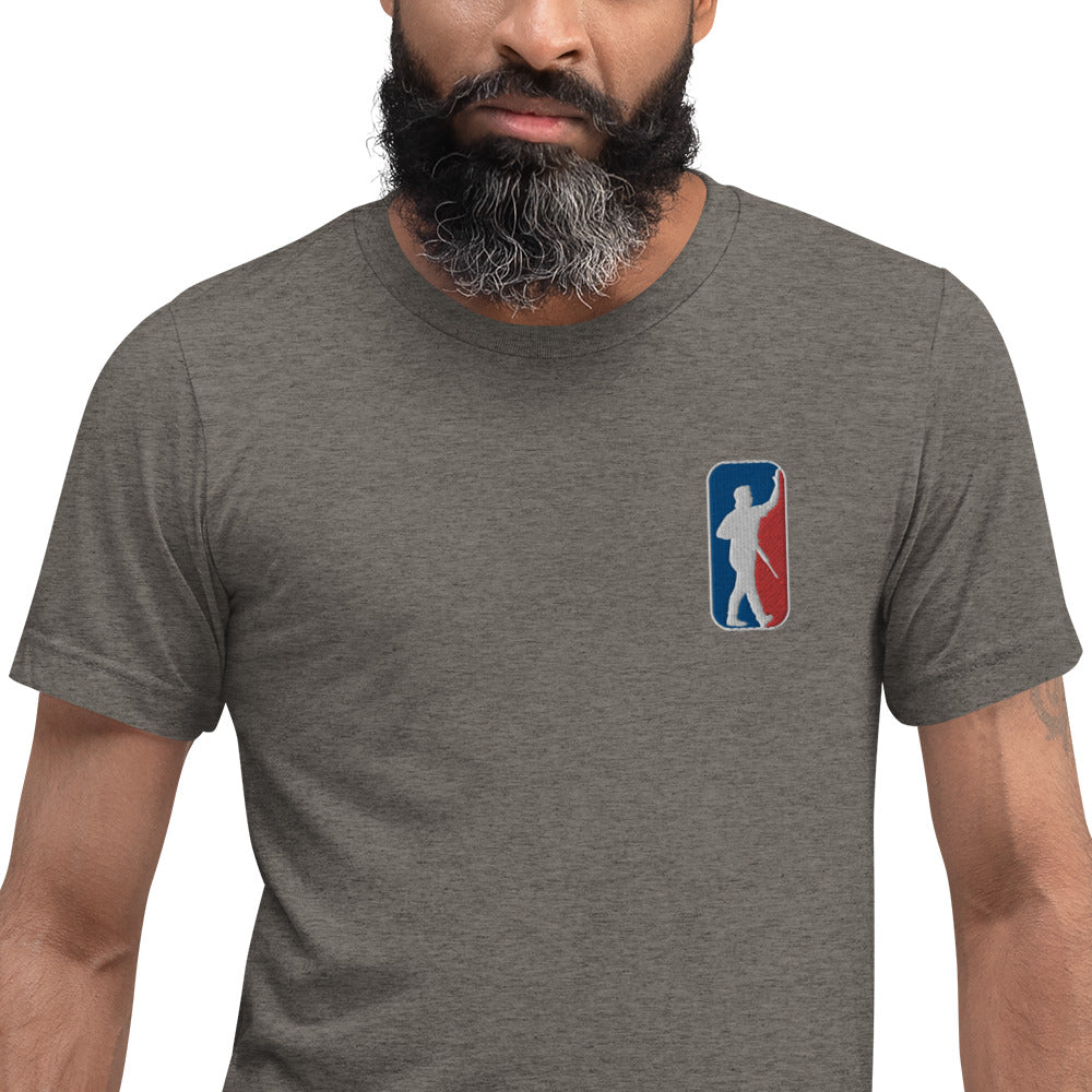 Kyle Walks FAAFO Short Sleeve Tactical Tri-blend t-shirt