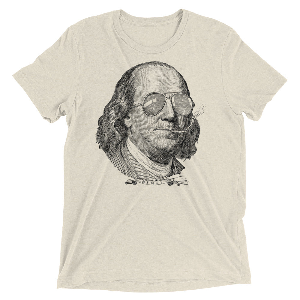 Ben Franklin Now This Is a Political Party Tri-blend Shirt