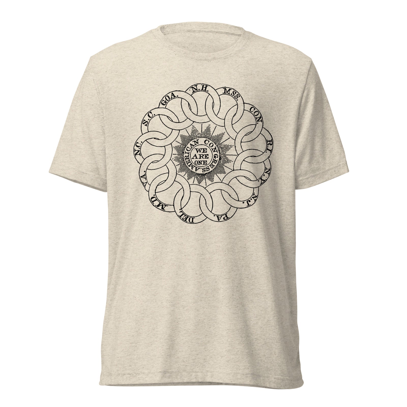 Continental Rings Tri-Blend T-Shirt