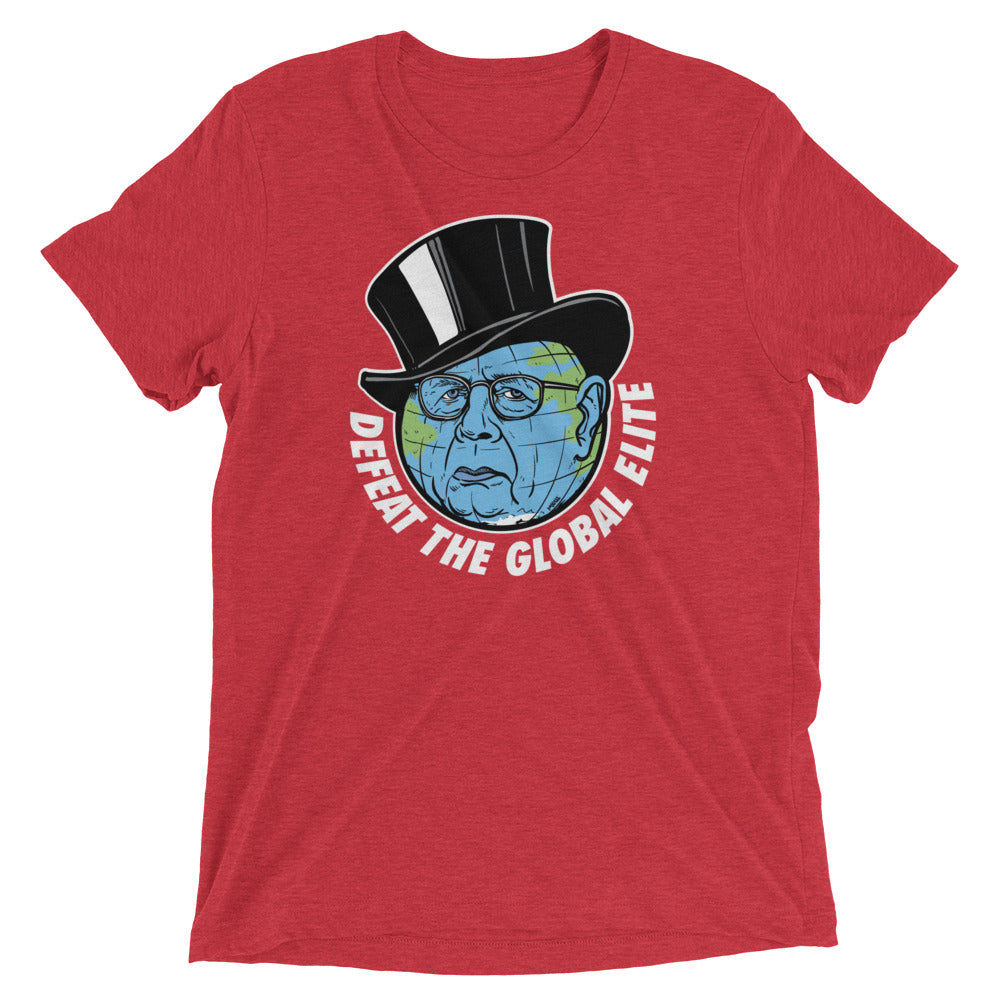 Defeat the Global Elite Tri-Blend T-Shirt