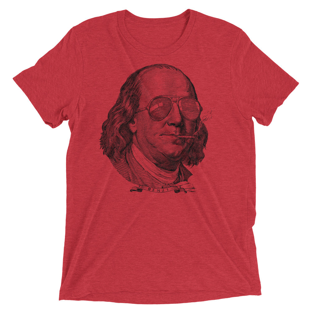 Ben Franklin Now This Is a Political Party Tri-blend Shirt