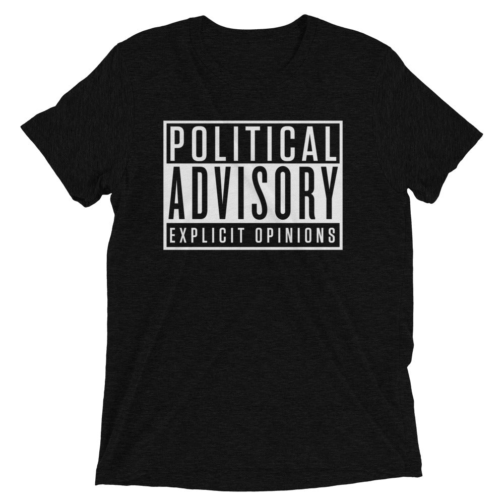 Political Advisory Triblend T-Shirt