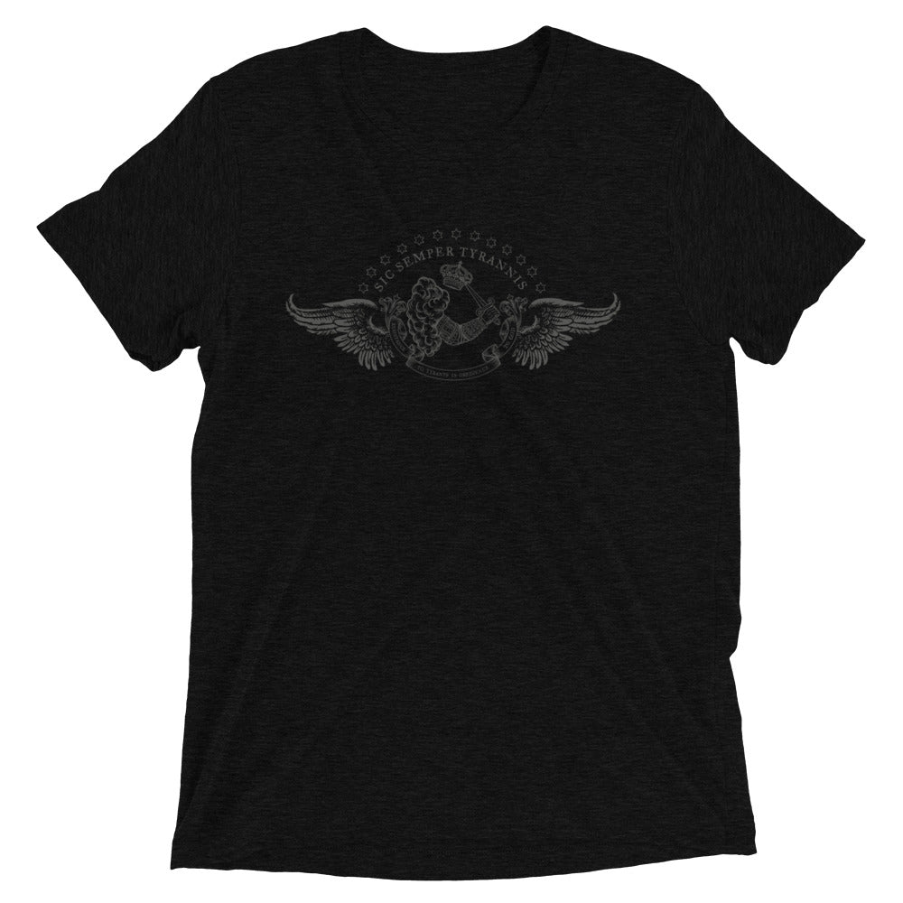 Resistance to Tyrants Gostelowe Battle Flag Tri-Blend T-Shirt