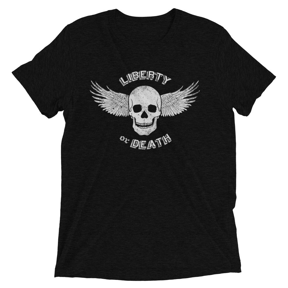 Liberty or Death Triblend Graphic T-Shirt