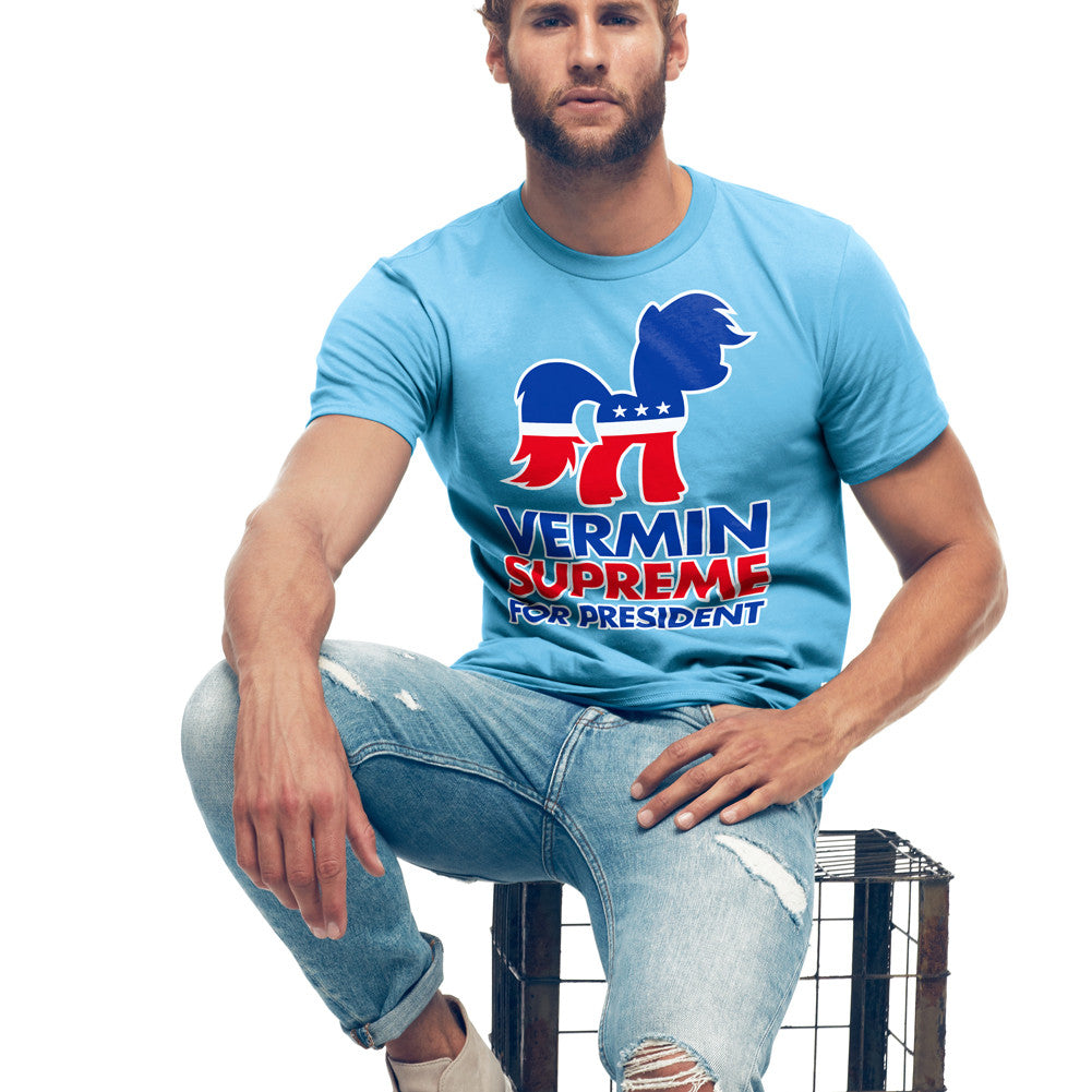 Vermin Supreme for President Pony Shirt