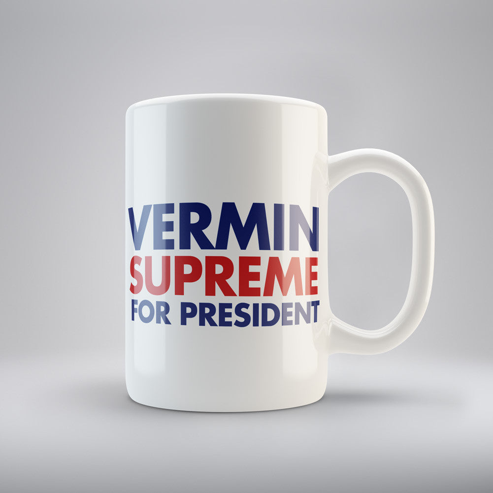 Vermin Supreme for President Pony Coffee Mug