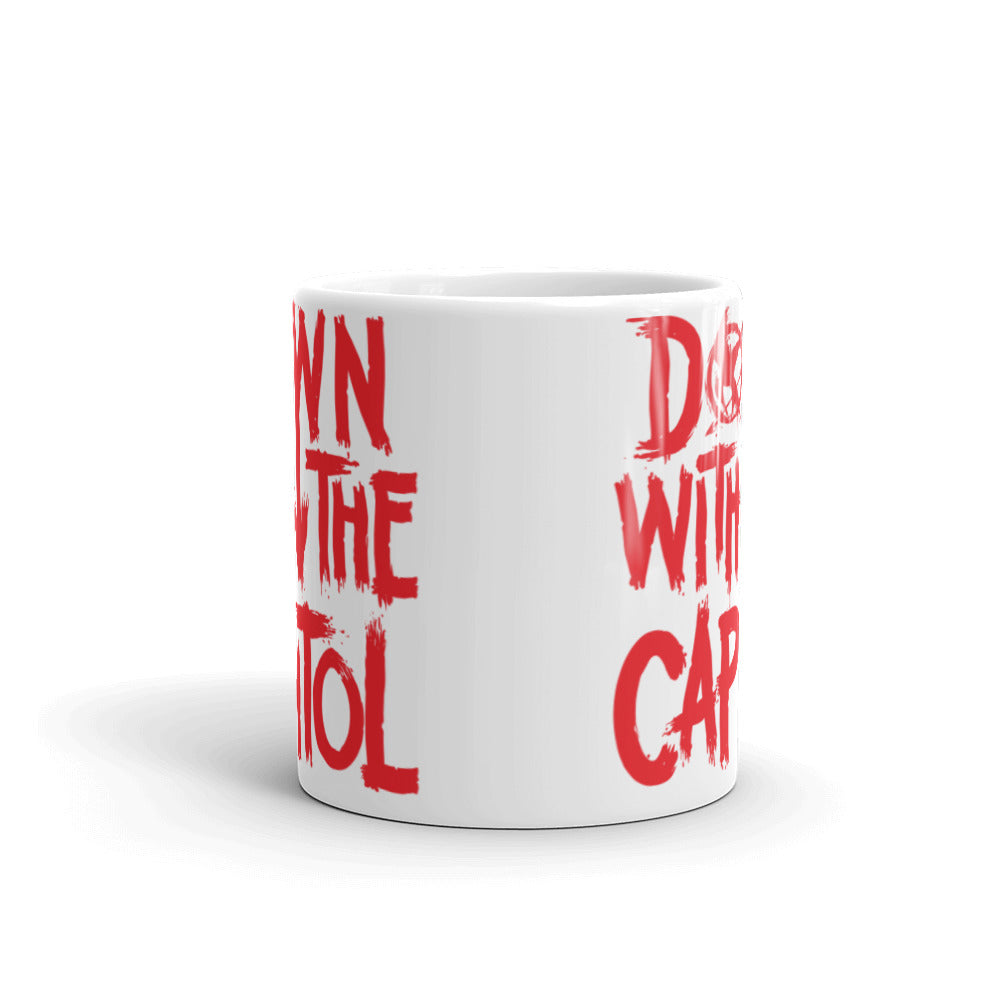 Down With The Capitol Mockingjay Mug