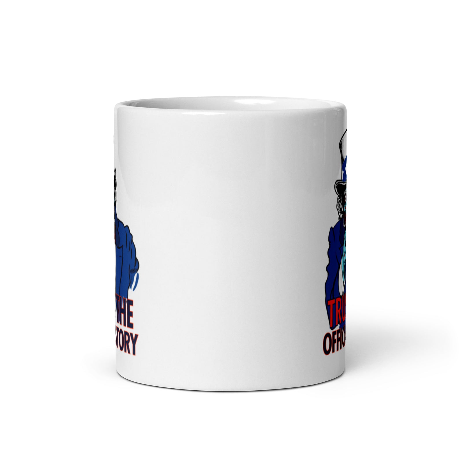 Trust the Official Story Uncle Sam They Live Alien Coffee Mug