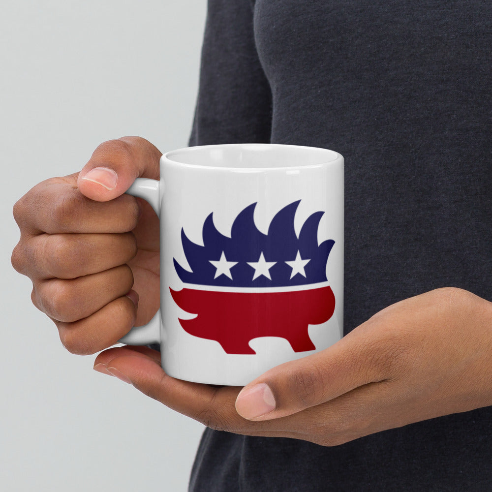 Porcupine Mascot Mug
