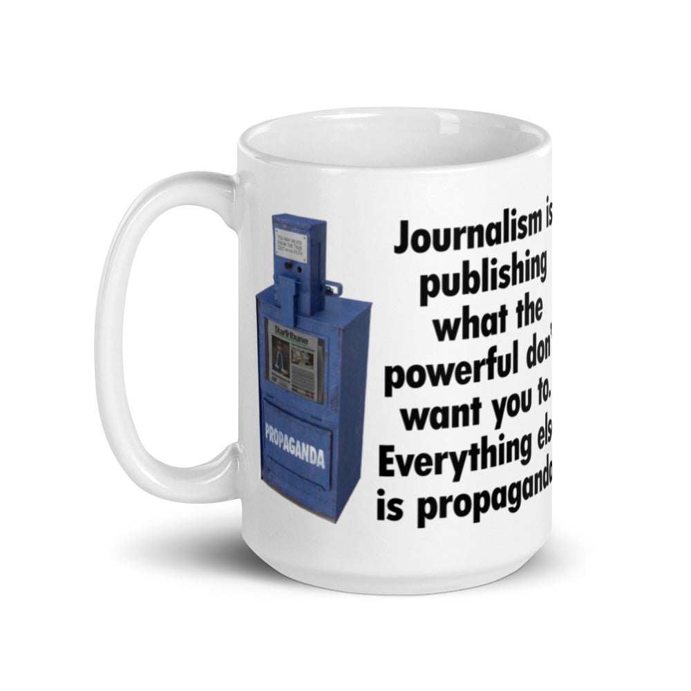Journalism is Publishing What the Powerful Don't Want Mug