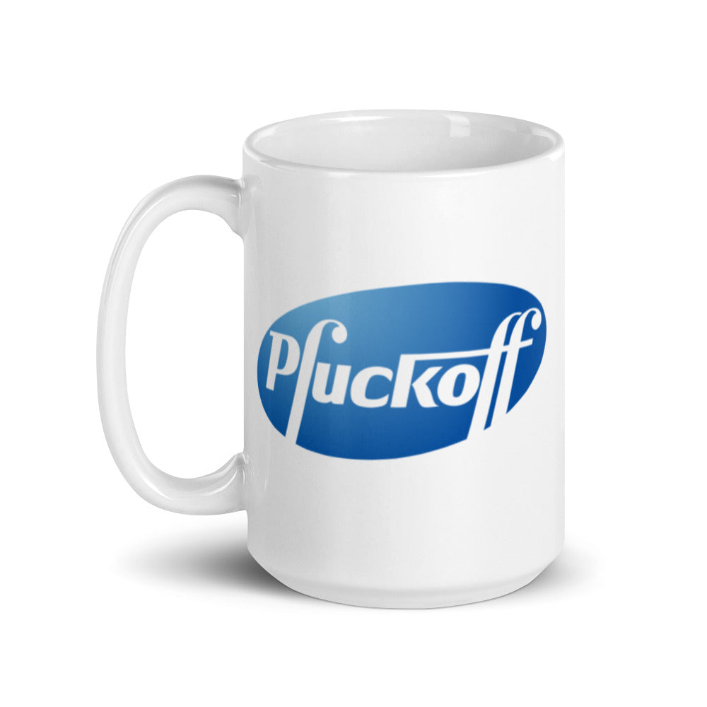 Pfuckoff Big Pharma Parody Mug