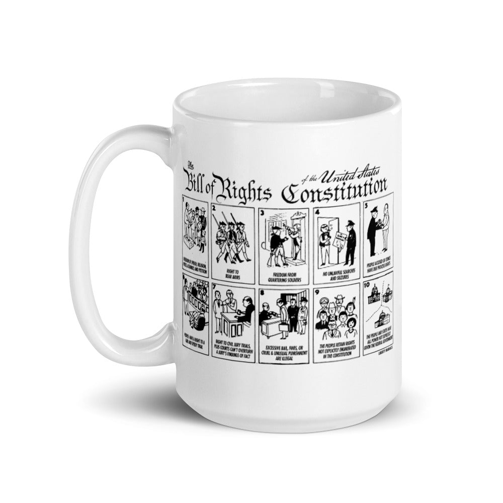 The Illustrated Bill of Rights Coffee Mug