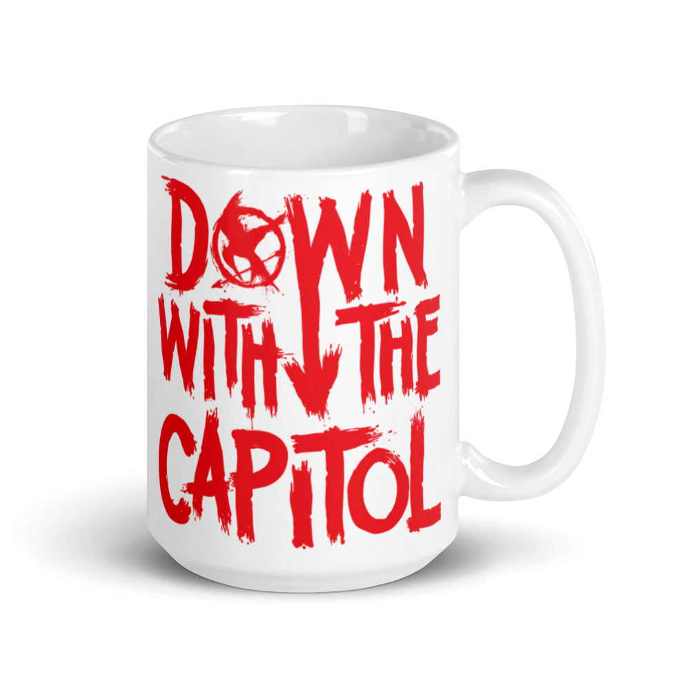 Down With The Capitol Mockingjay Mug