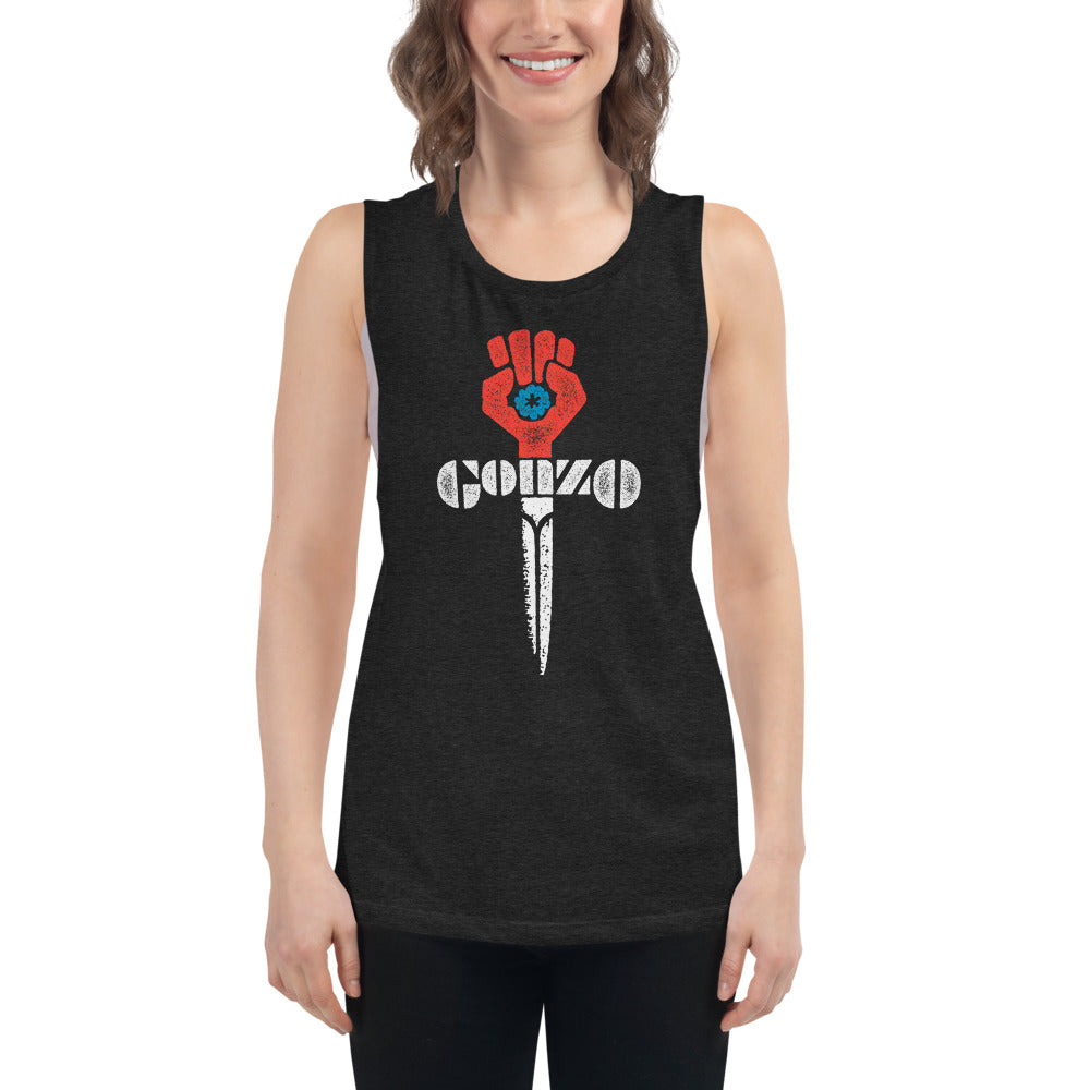 Gonzo Journalism Ladies’ Muscle Tank
