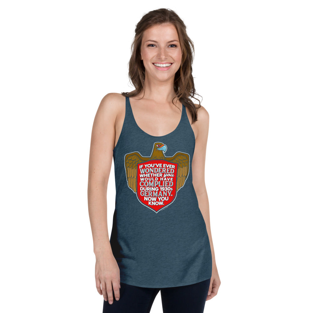 Now You Know Women's Tri-Blend Racerback Tank
