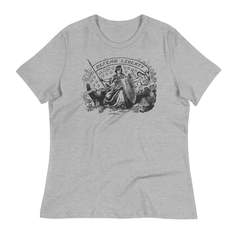 Defend Liberty Libertas Women's Relaxed T-Shirt