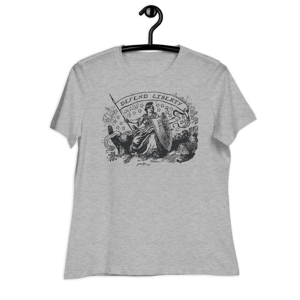 Defend Liberty Libertas Women's Relaxed T-Shirt