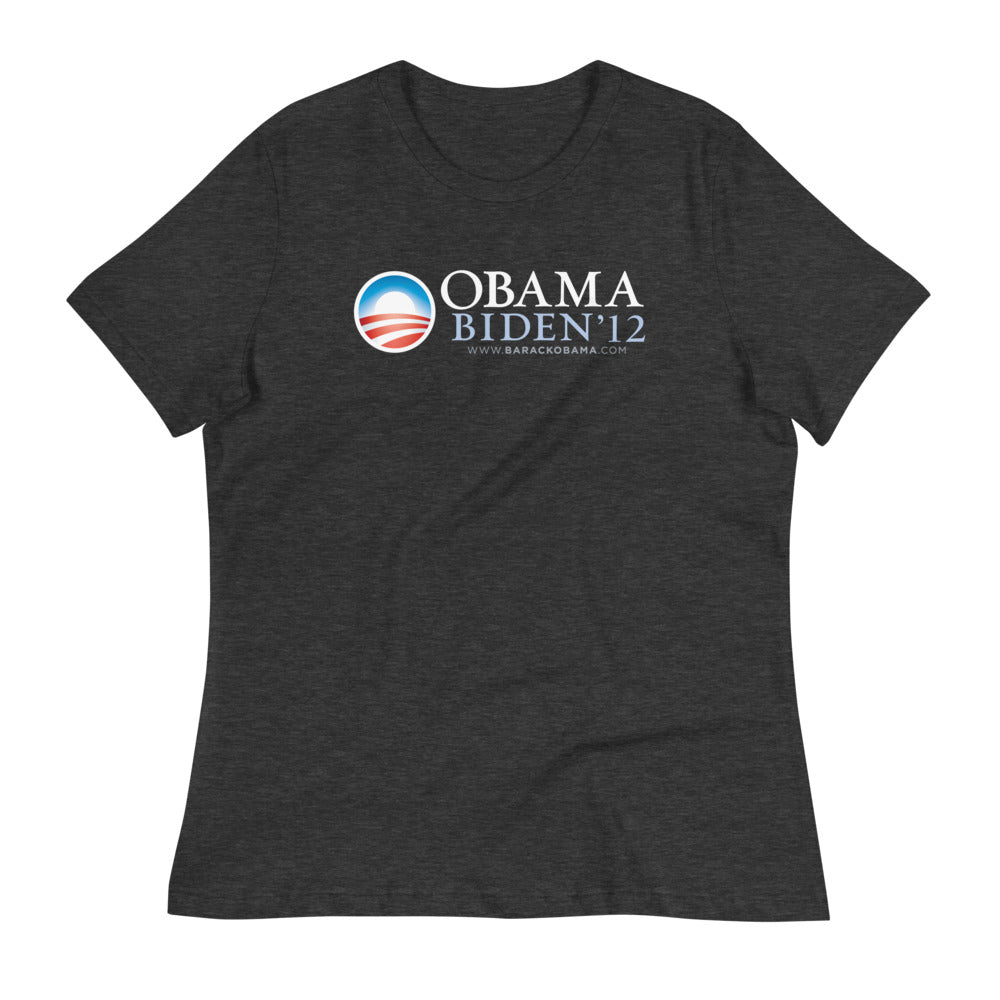 Obama 2012 Retro Campaign Women's Relaxed T-Shirt