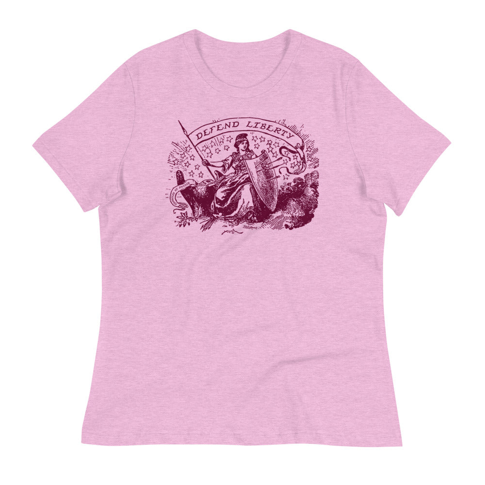 Defend Liberty Libertas Women's Relaxed T-Shirt