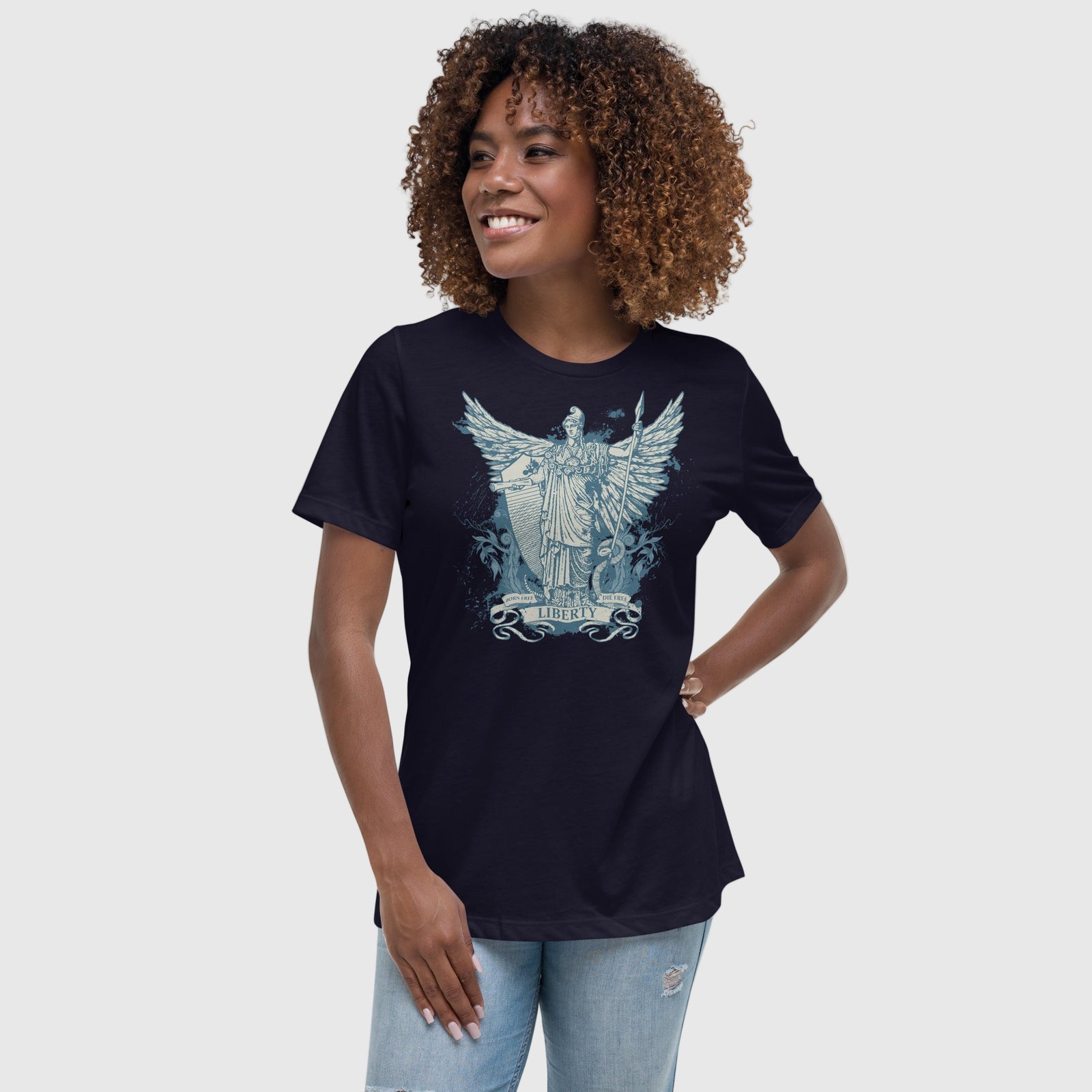Libertas Lady Liberty Women's Relaxed T-shirt