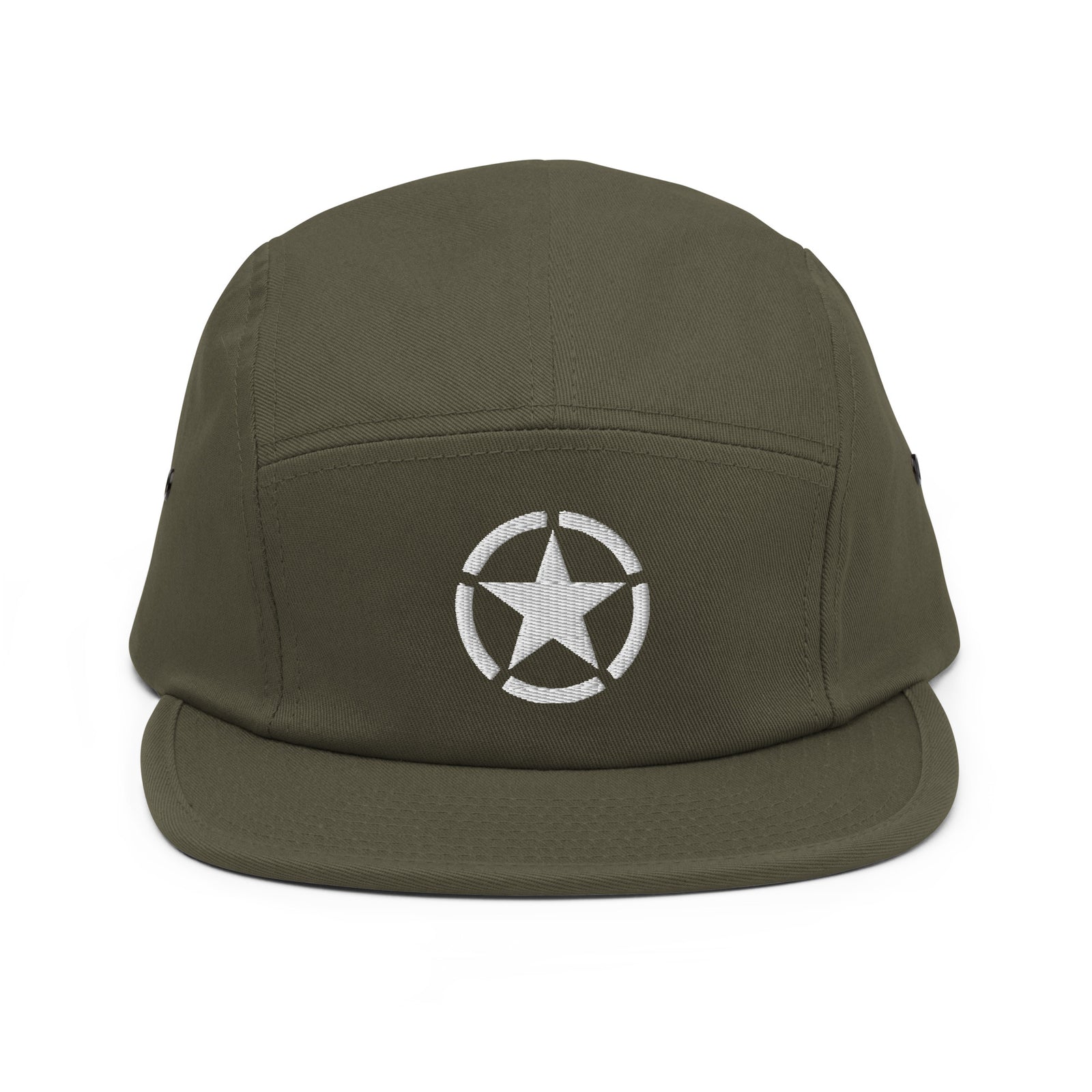 WW2 Circled Star Five Panel Cap