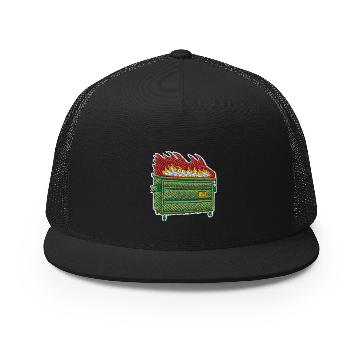 Dumpster Fire Trucker Cap
