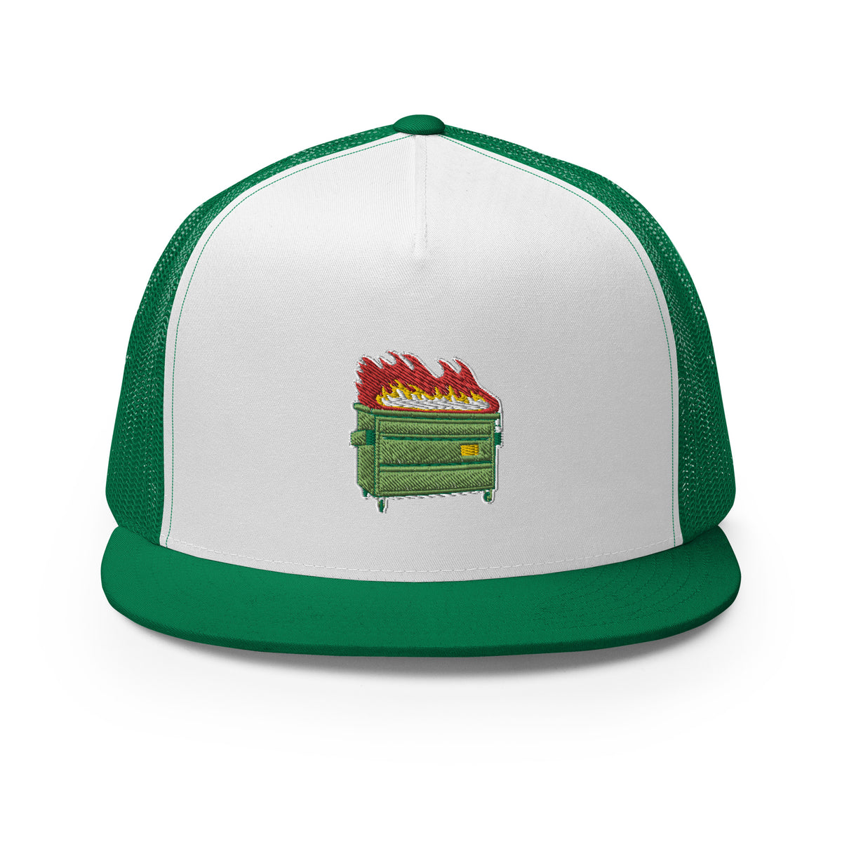 Dumpster Fire Trucker Cap