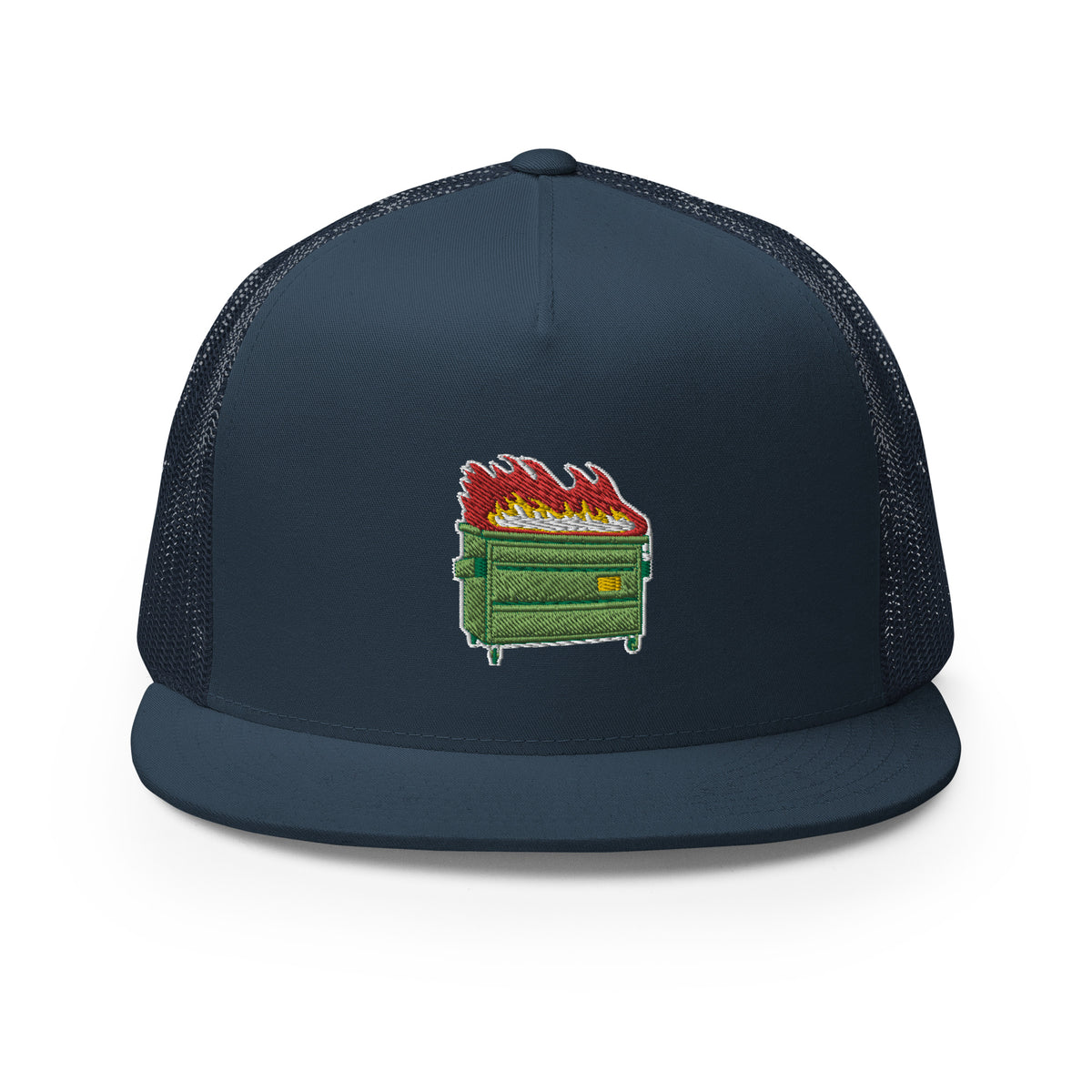 Dumpster Fire Trucker Cap