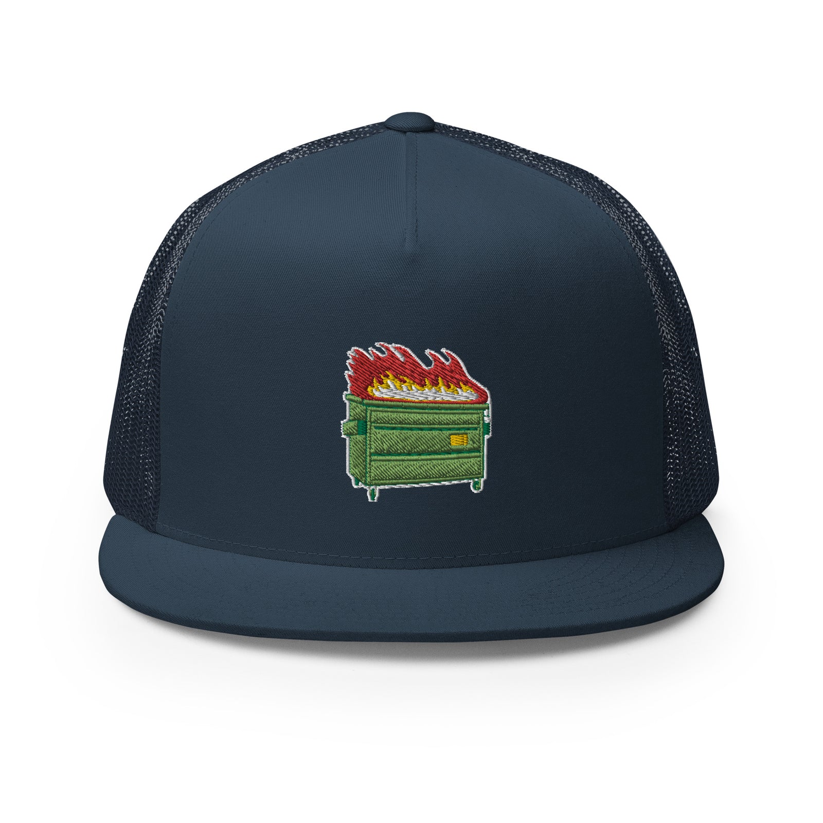 Dumpster Fire Trucker Cap