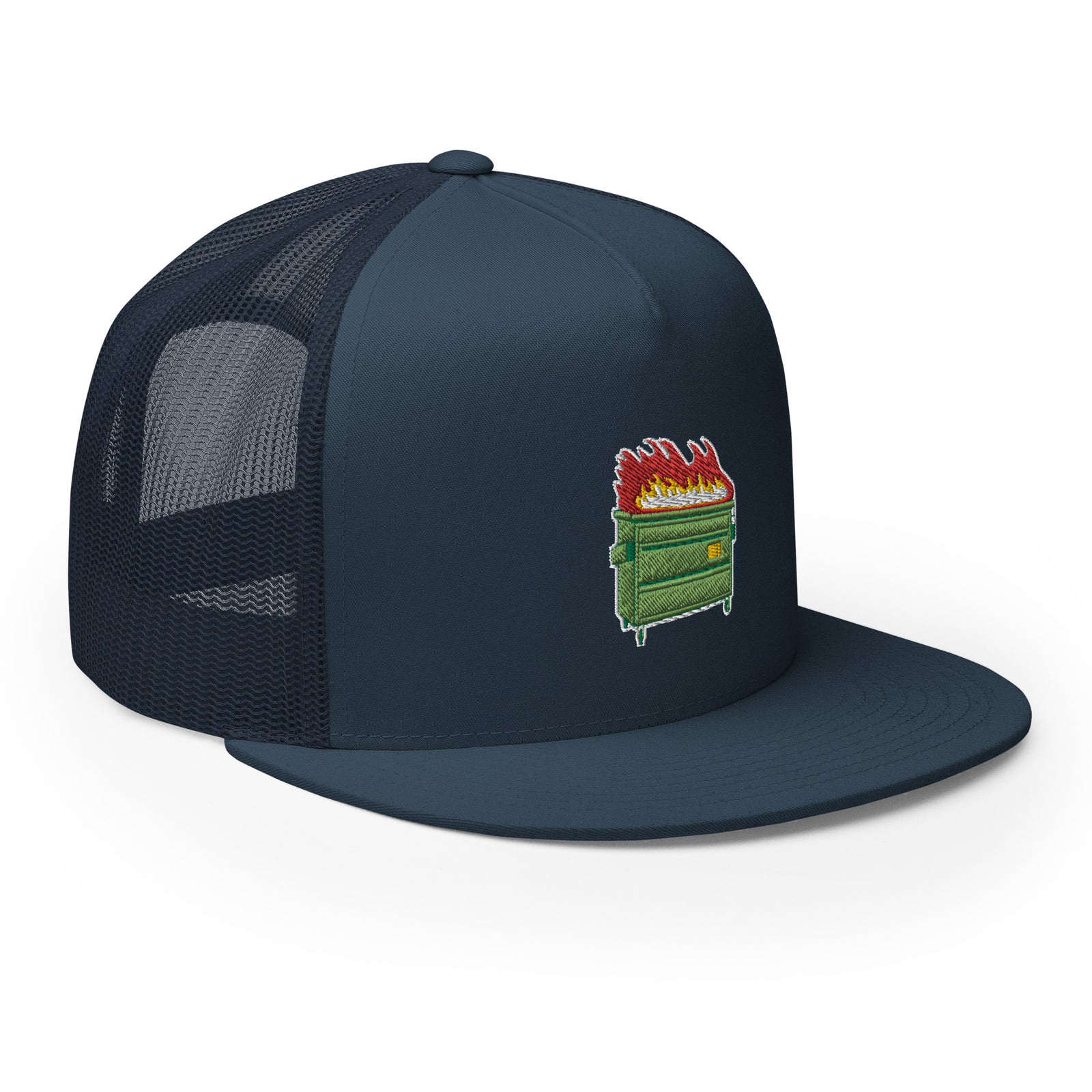 Dumpster Fire Trucker Cap