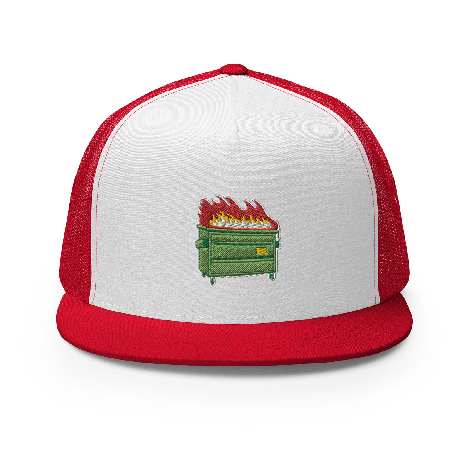 Dumpster Fire Trucker Cap