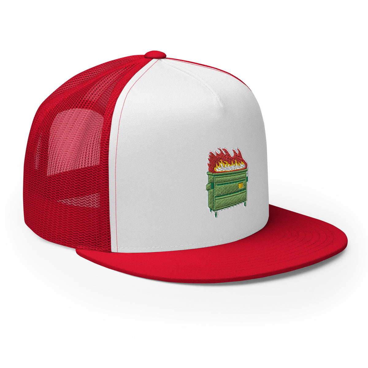 Dumpster Fire Trucker Cap