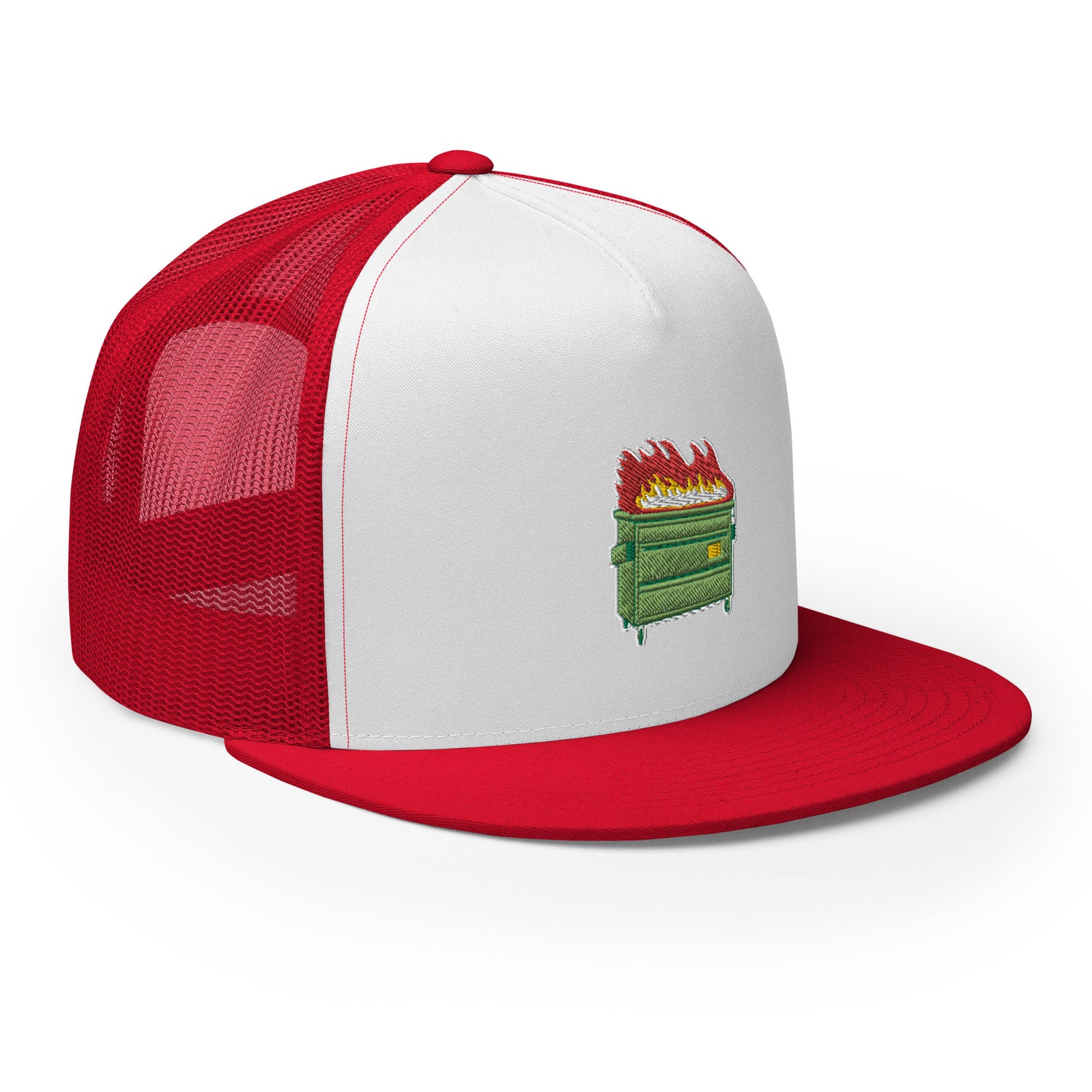 Dumpster Fire Trucker Cap