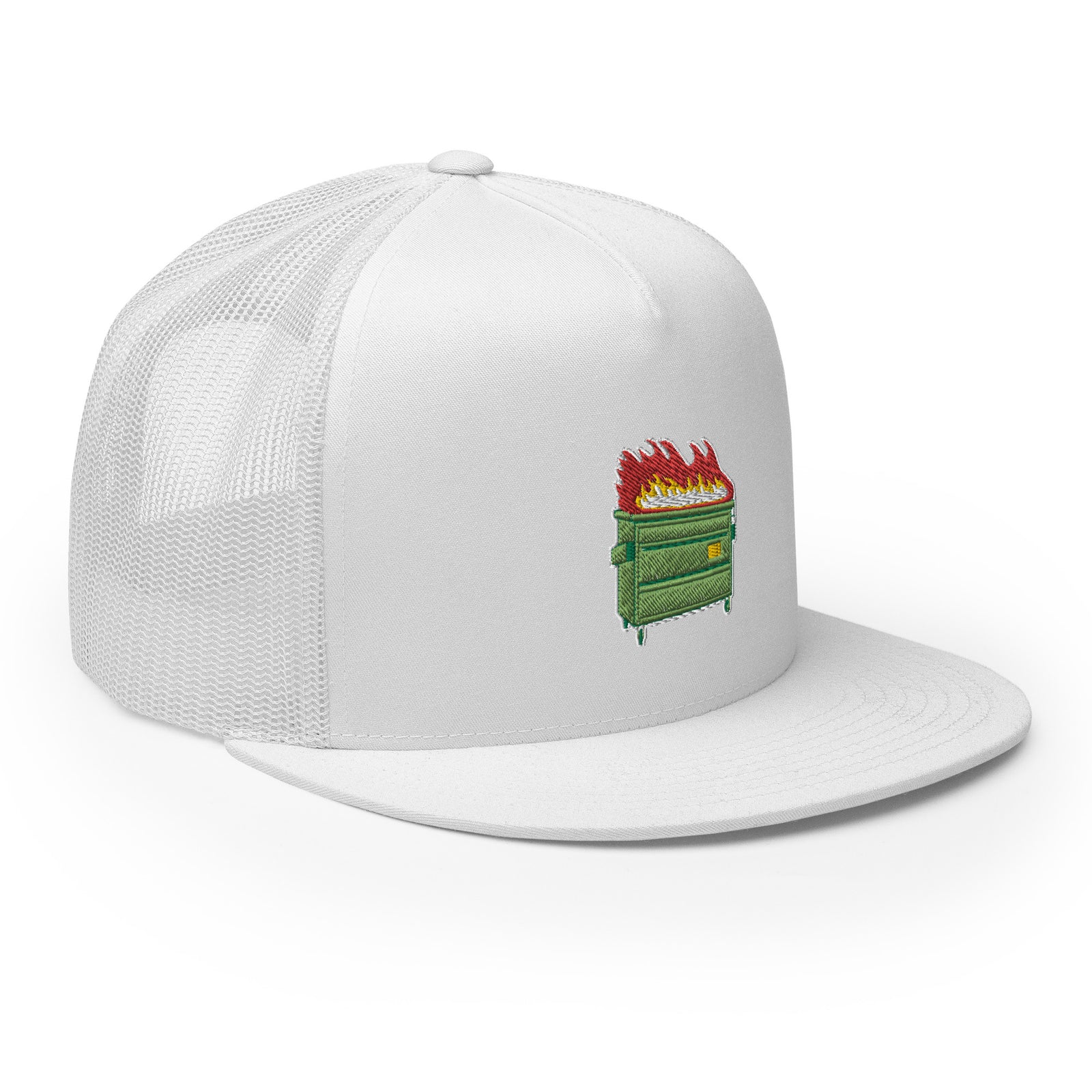 Dumpster Fire Trucker Cap