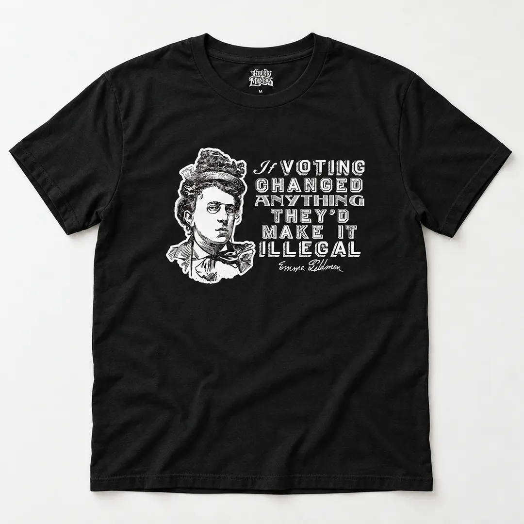 Emma Goldman Voting Short-Sleeve Unisex T-Shirt