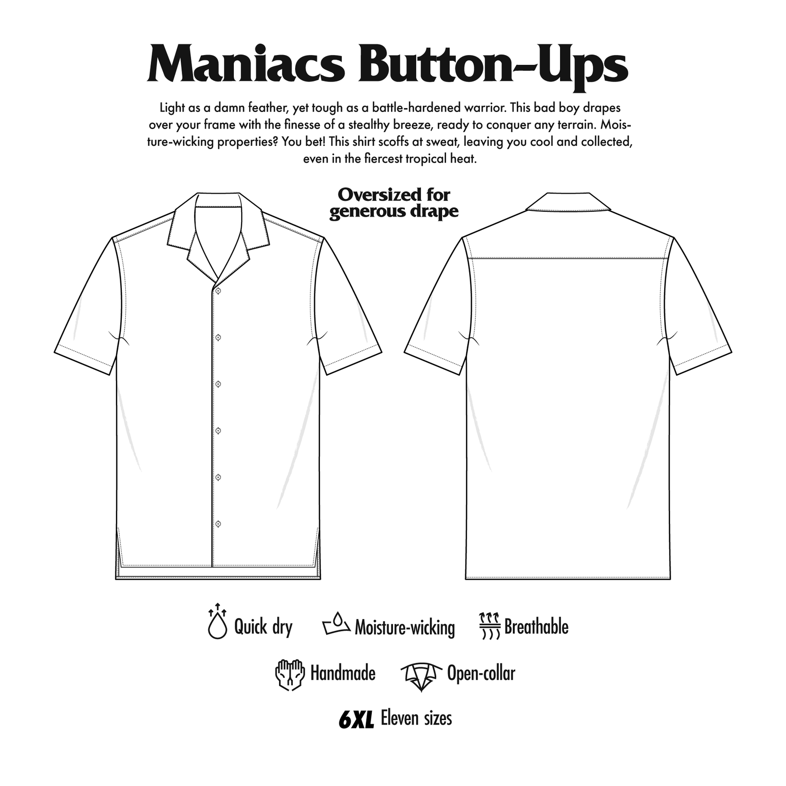 Frankenstripe Button Up Shirt