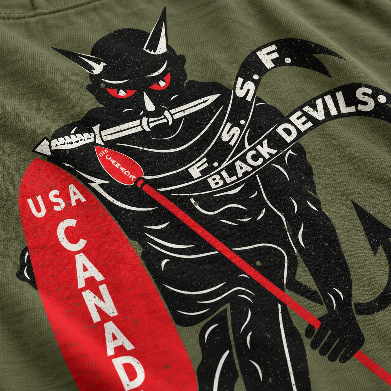 Devil's Brigade First Special Service Force WWII Heavyweight T-Shirt