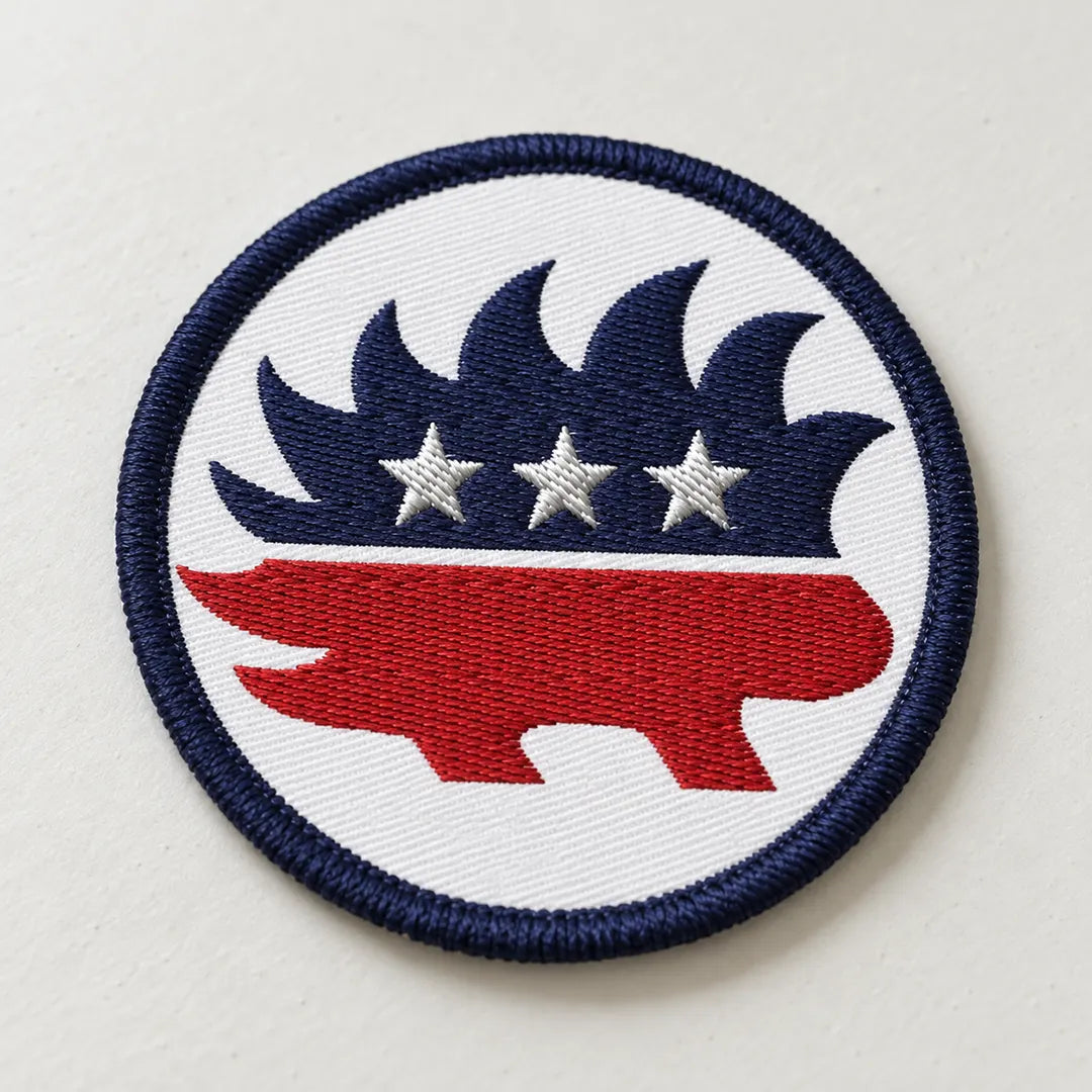 Porcupine Embroidered Morale Patch