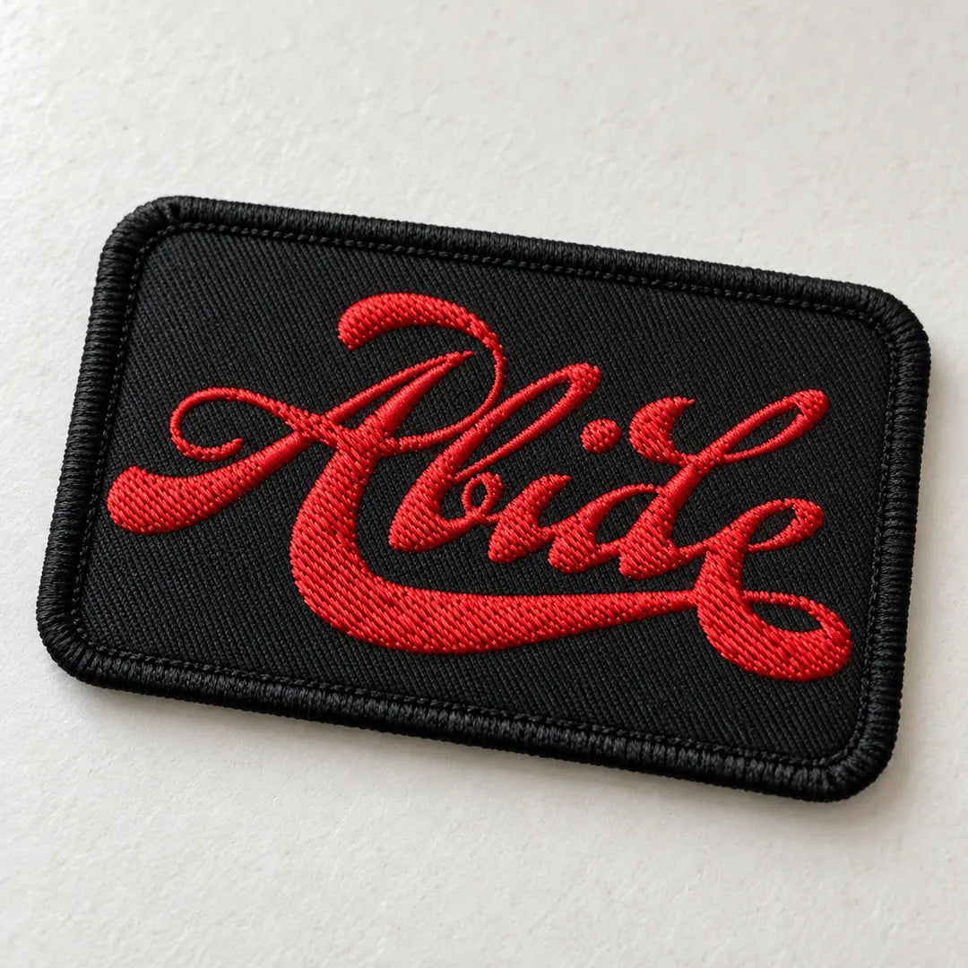 Abide Embroidered Patches