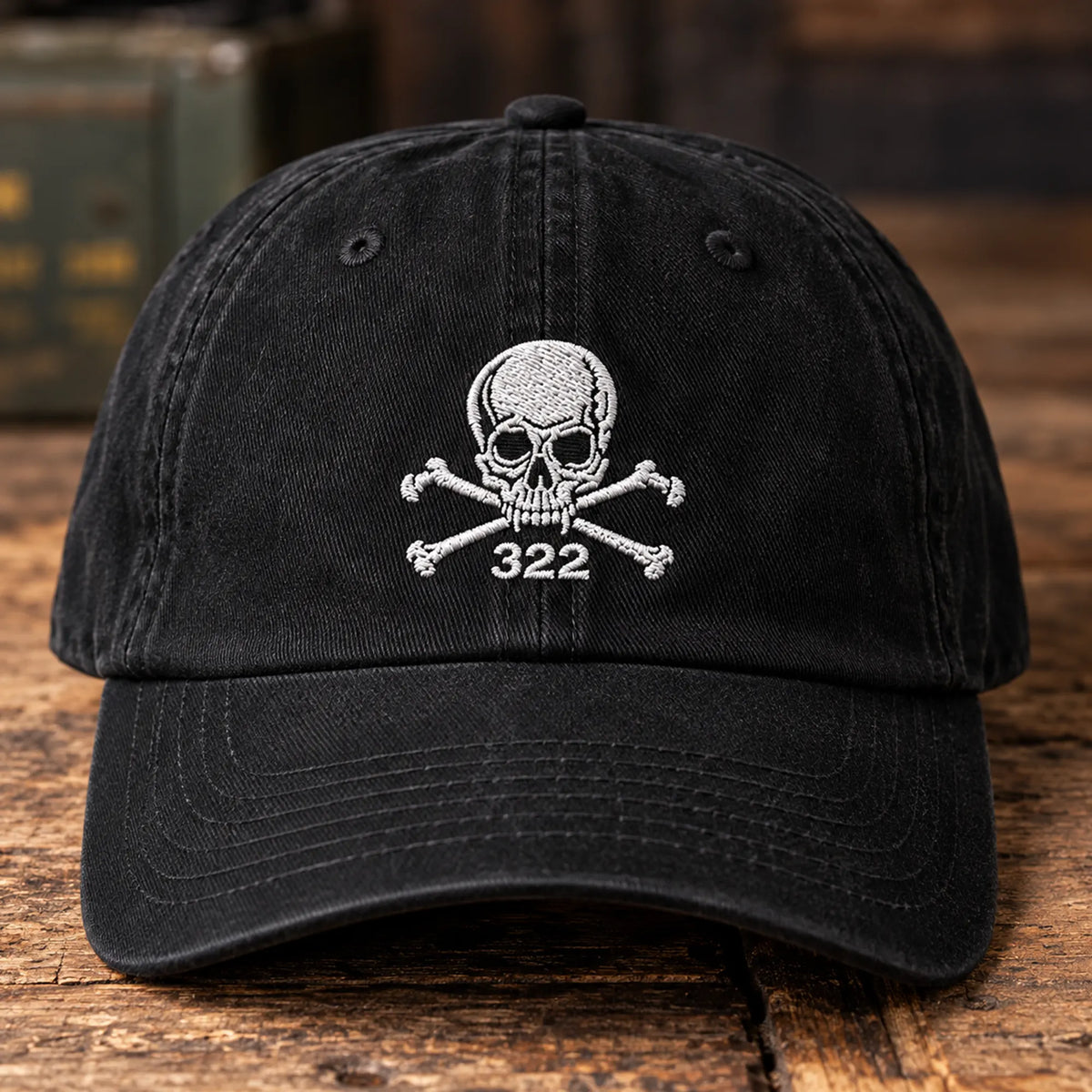 Skull and Bones Dad Cap
