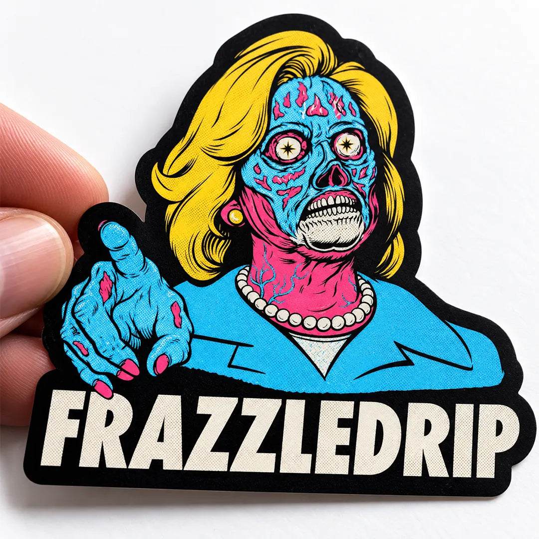 FRAZZLEDRIP Sticker