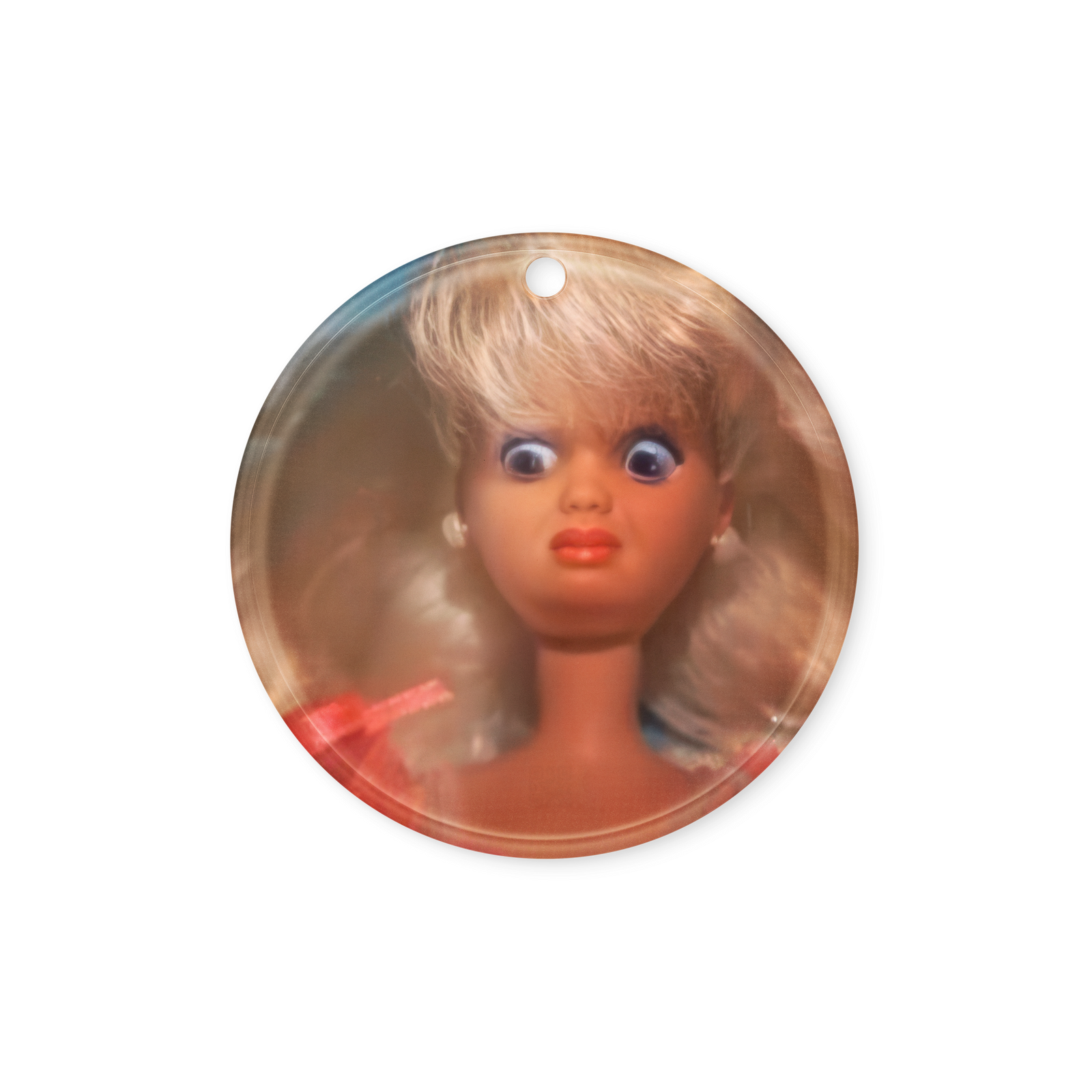 WTF Barbie Acrylic Ornament