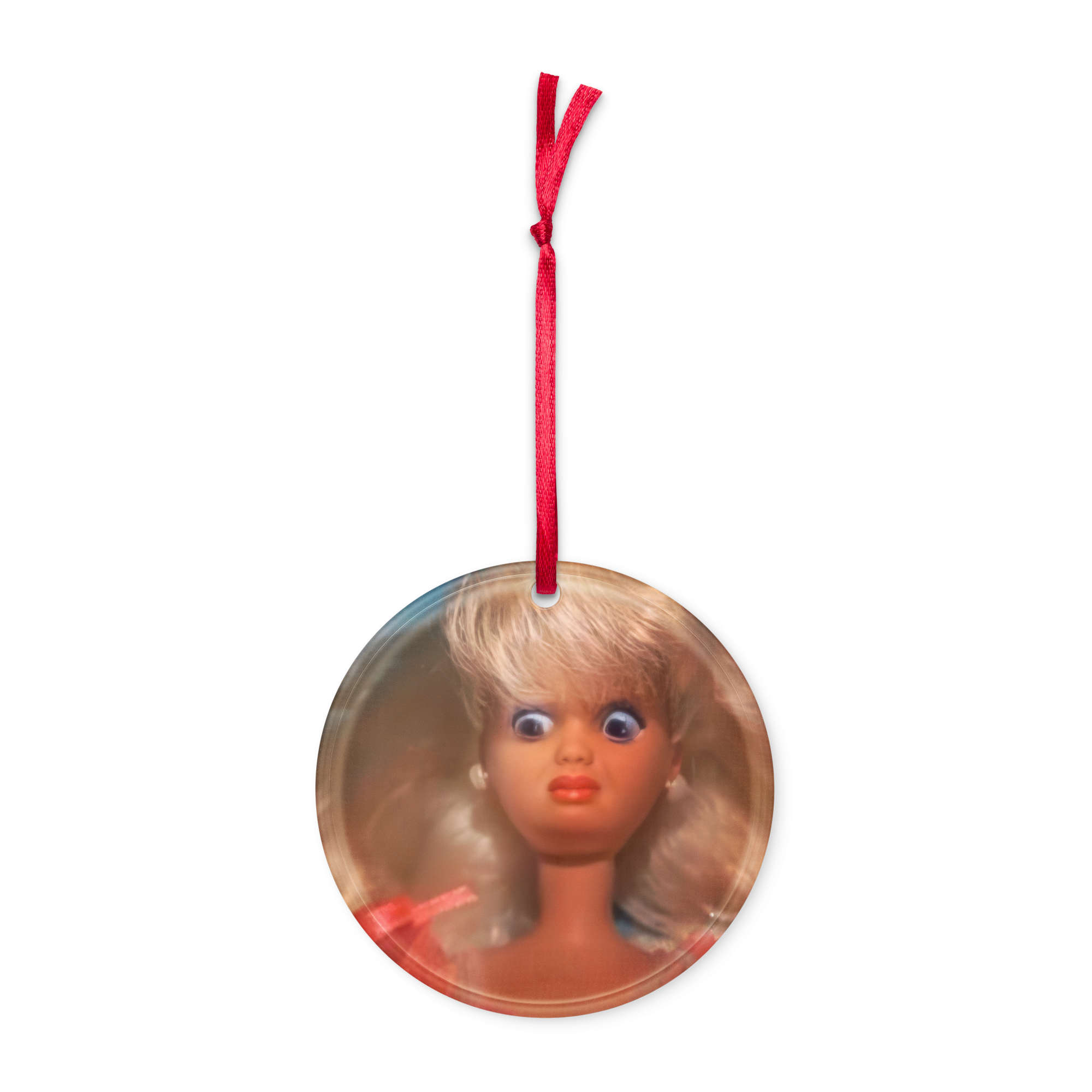 WTF Barbie Acrylic Ornament