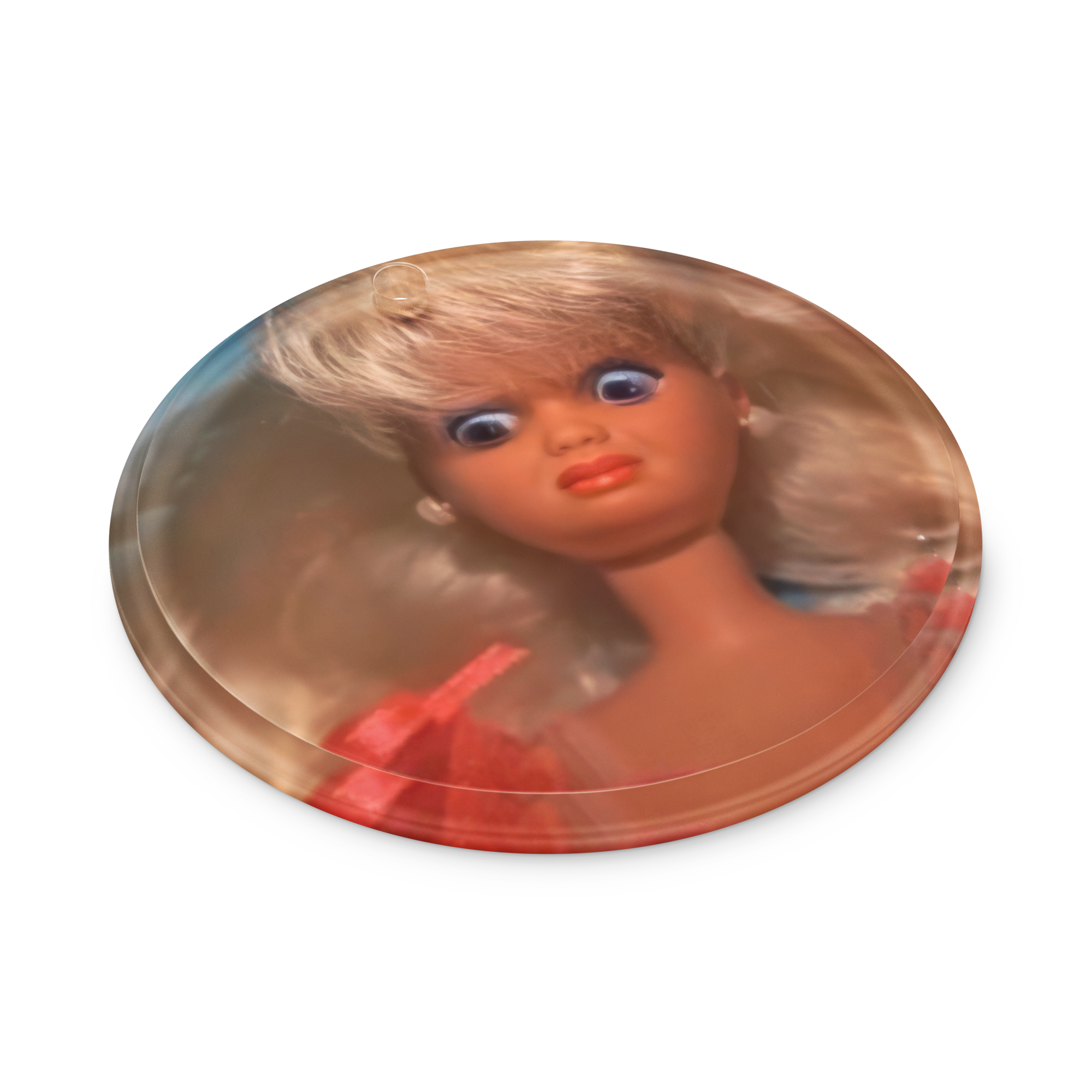 WTF Barbie Acrylic Ornament