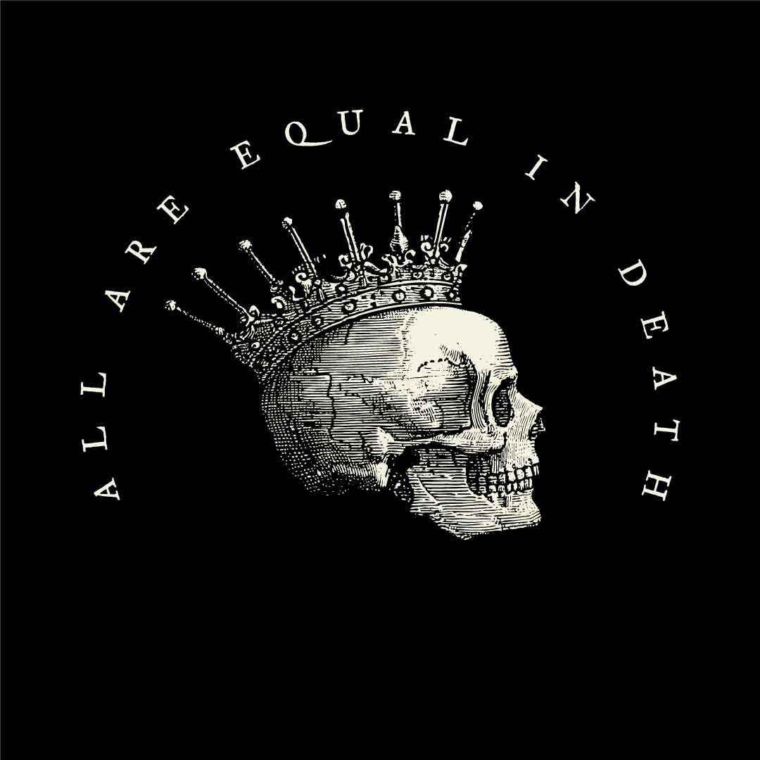 All Are Equal In Death Garment-dyed Heavyweight Long-sleeve Shirt