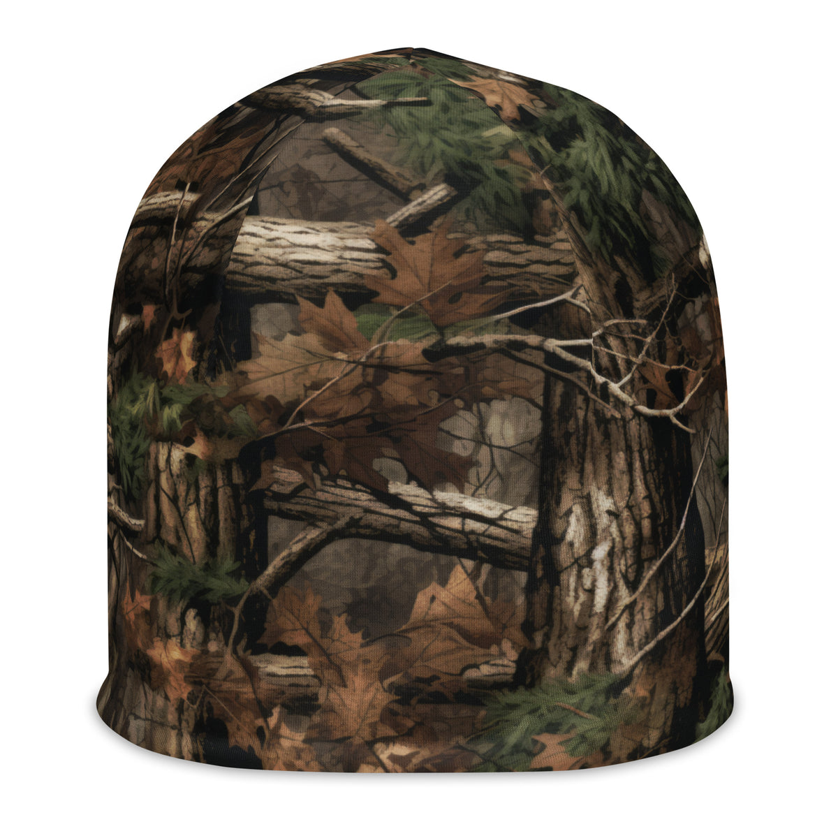 StealthBlend Camouflage Woodland Beanie