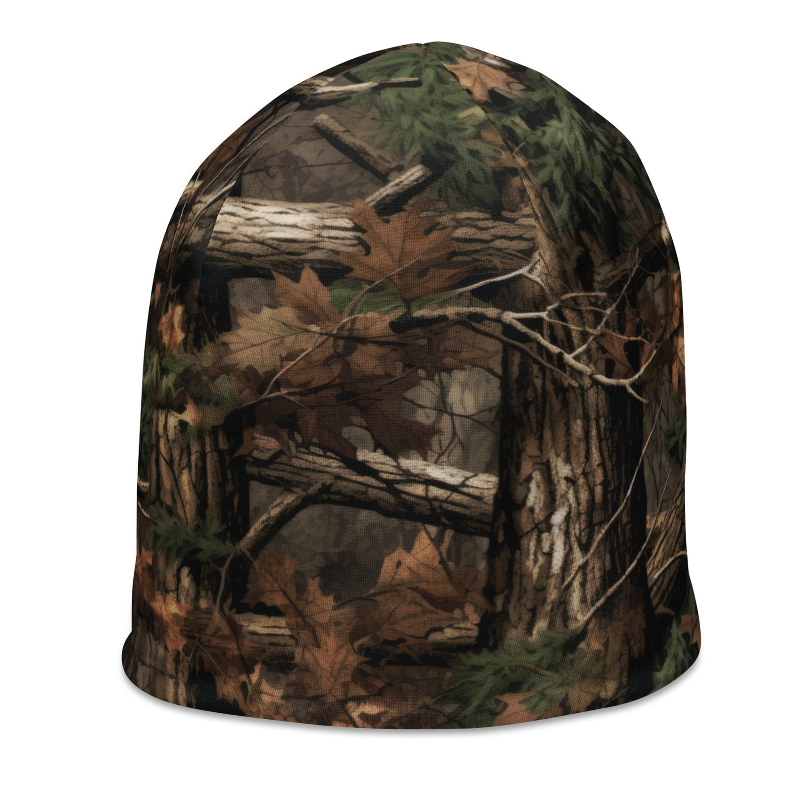 StealthBlend Camouflage Woodland Beanie